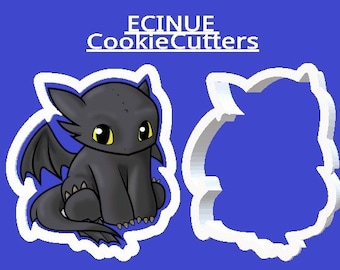 Toothless Cookie Cutter