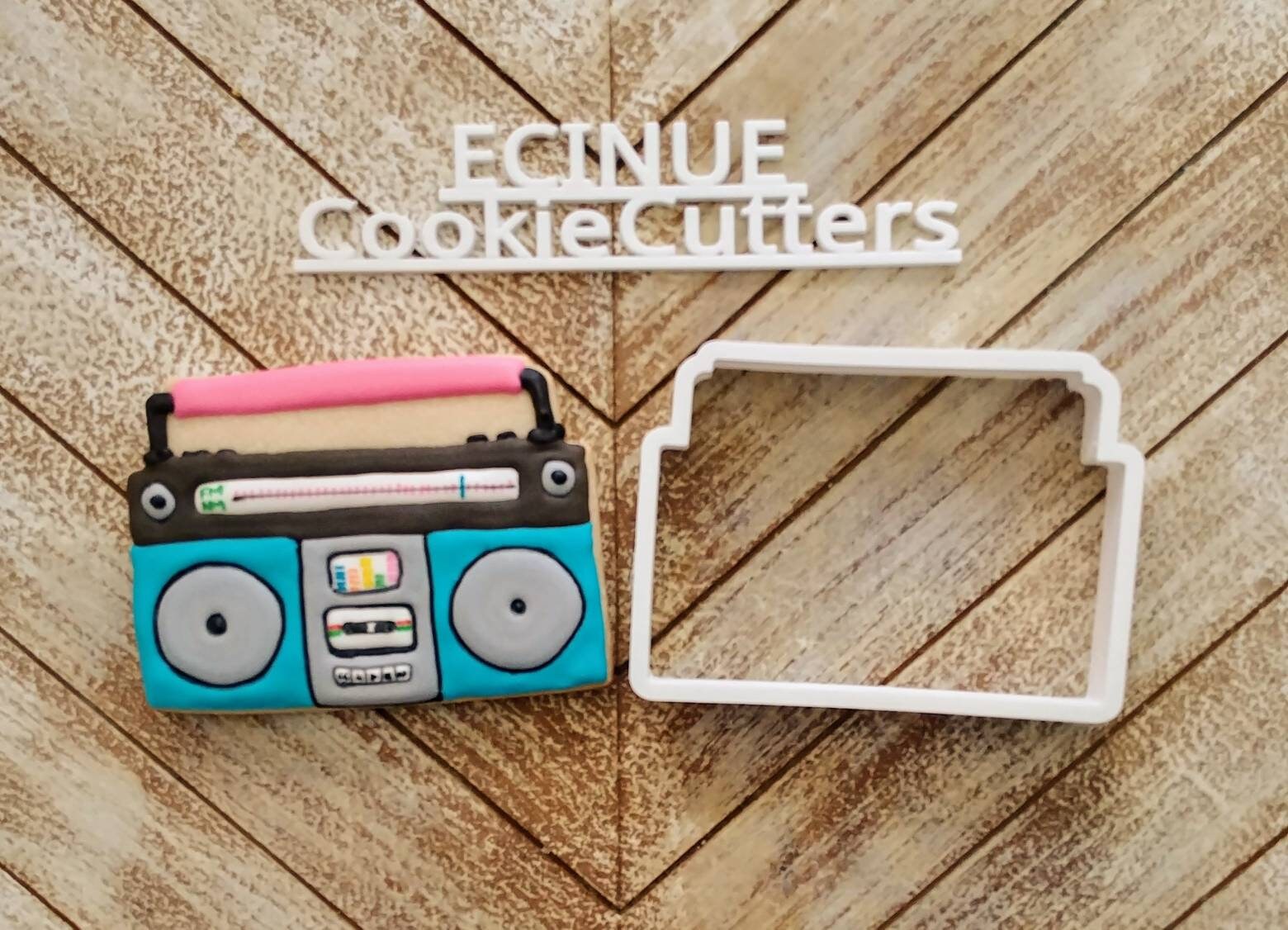 Craft Supplies & Tools Portable Radio Cookie Cutter Home & Hobby Food