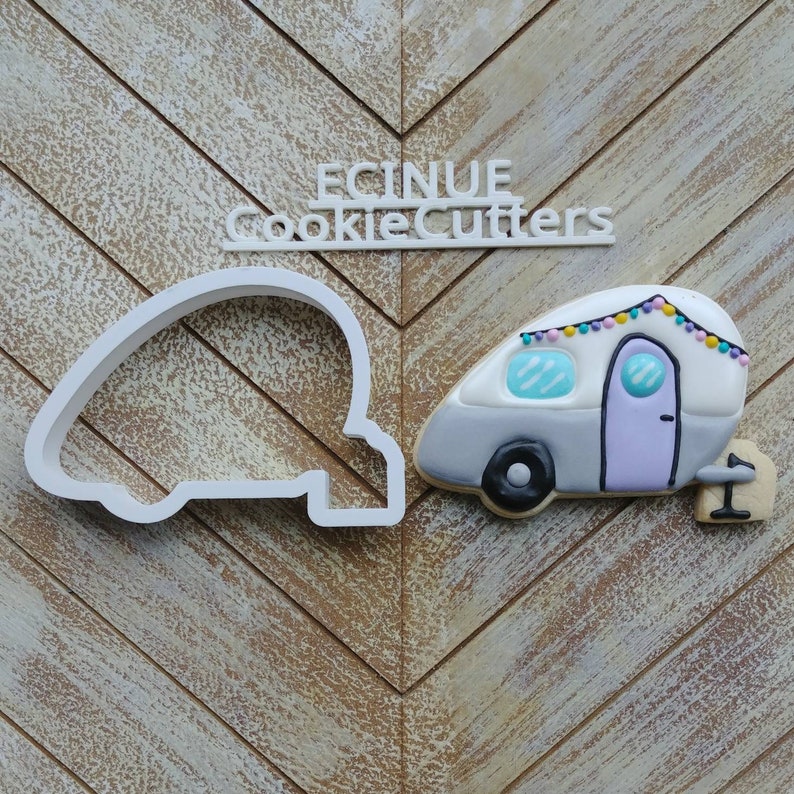 Camping theme Cookie Cutter Set Etsy.de