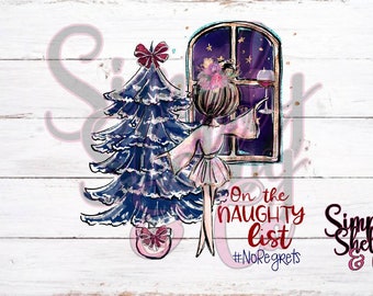 Vinyl Decal Sticker for Wine bottle diy FUN RUDOLF EATS NAUGHTY LIST CHRISTMAS