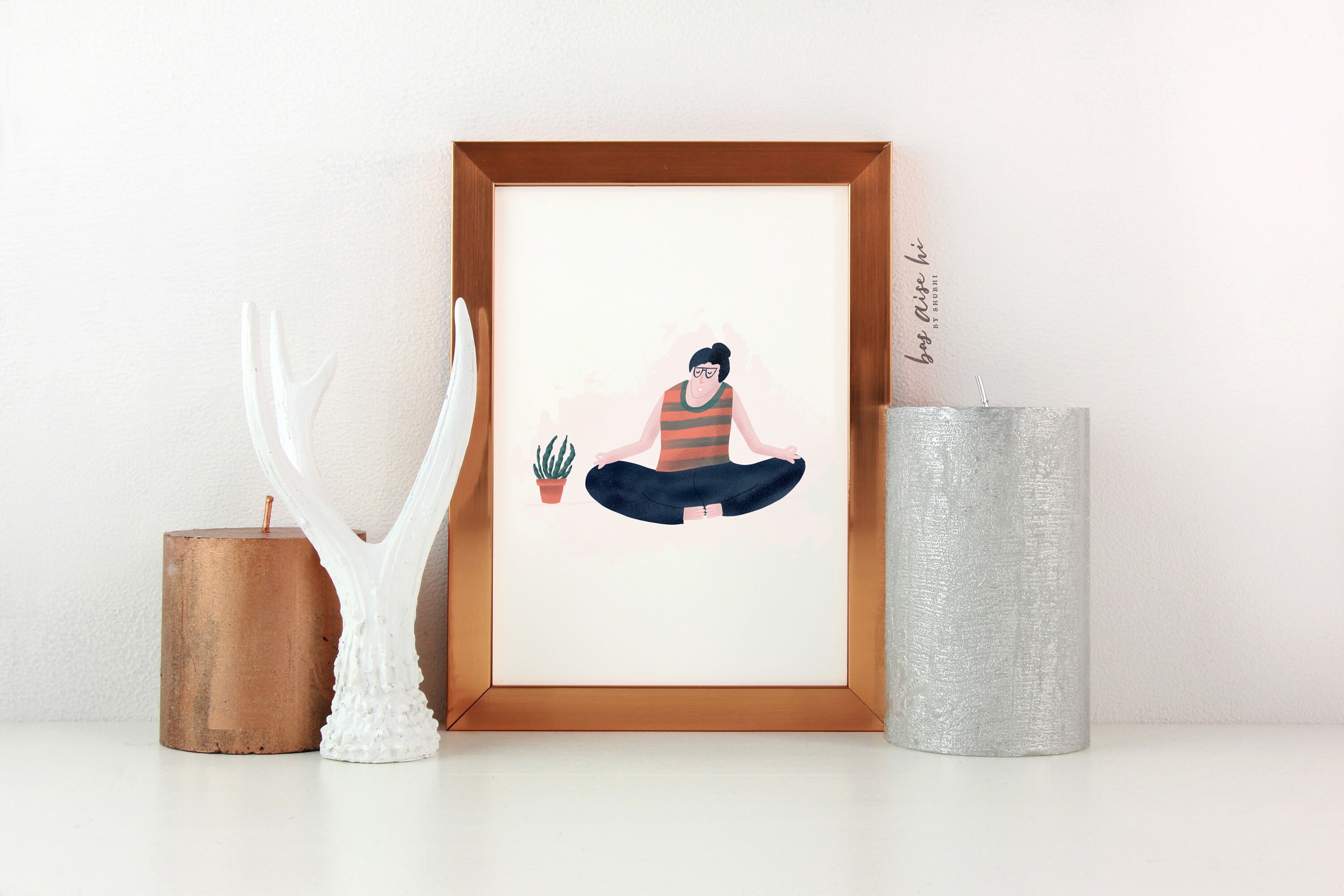 Yoga Print Wall Art Prints Downloadable Art Modern Wall Etsy