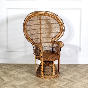Vintage Peacock Chair