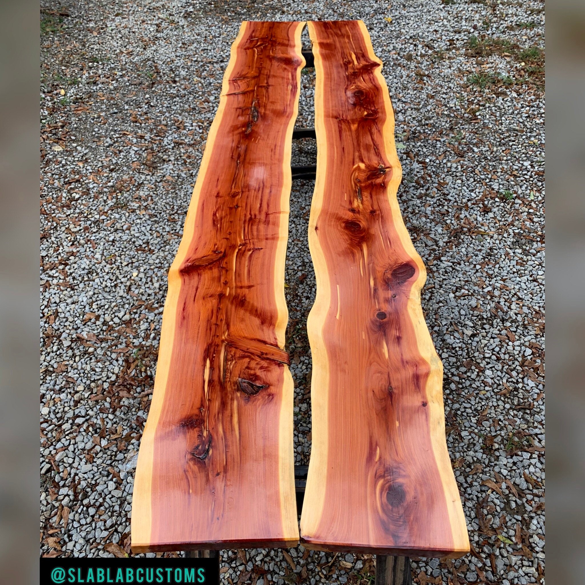 36 Cedar Shelves, Live Edge Slab Shelf Red Cedar Shelving 24 108 Etsy