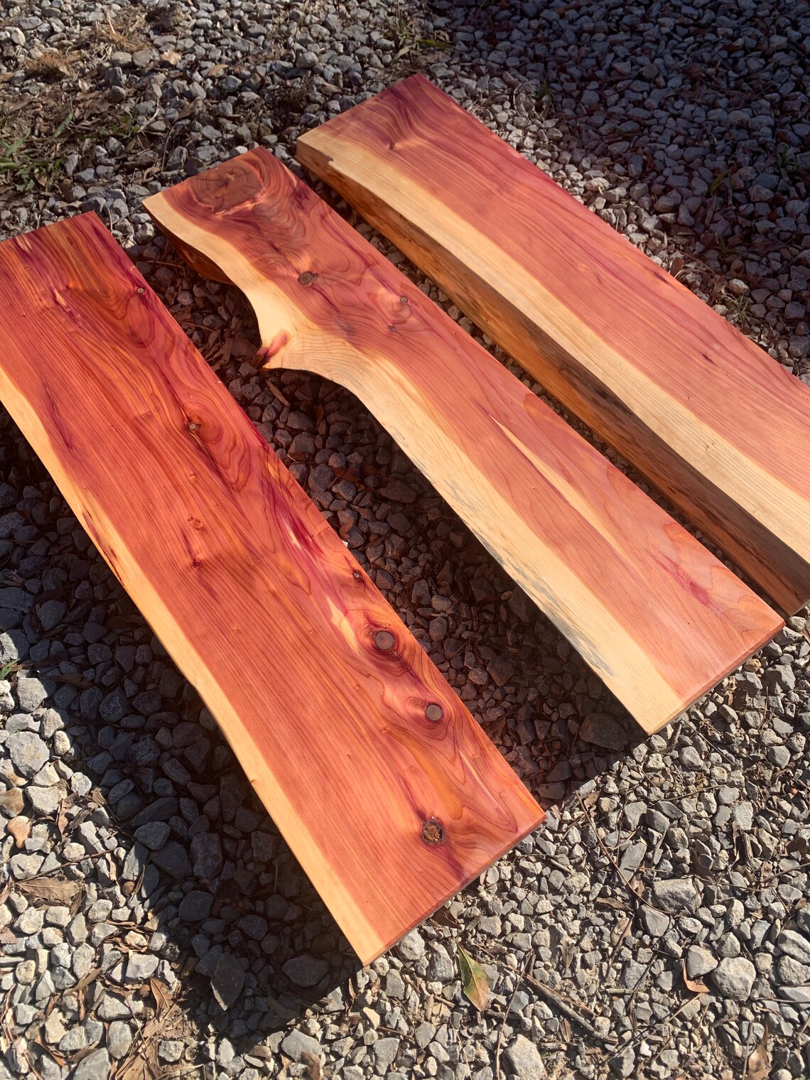 36 Cedar Shelves, Live Edge Slab Shelf Red Cedar Shelving 24 108 Etsy UK