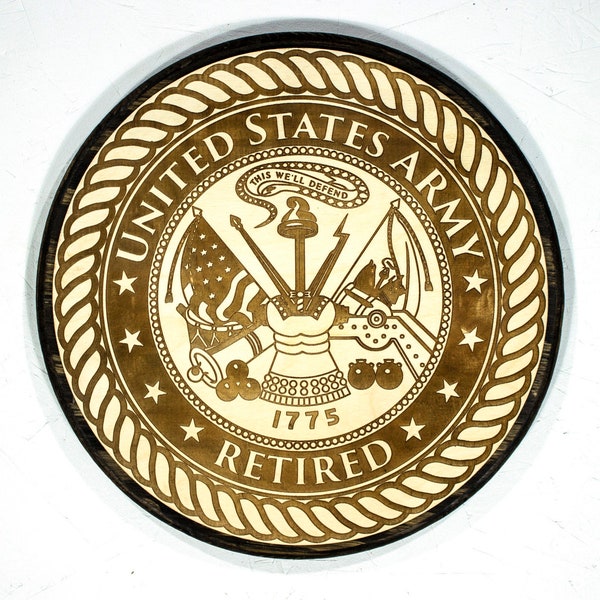 Usa Army Retired Etsy