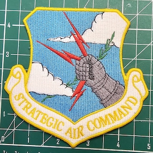 SAC Patch Decal [High Quality] Strategic Air Command Emblem 