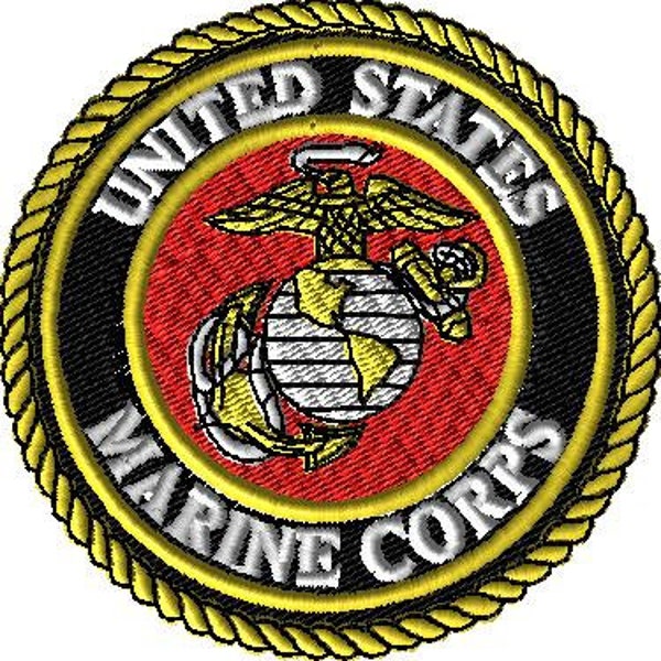 US Marine Corps 4 inch Patch Digital Download