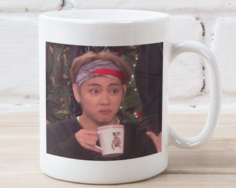 BTS Funny 11 oz Ceramic Mug Gift Souvenir