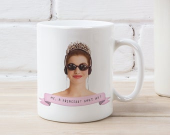 Princess Cup White 11 oz Ceramic Mug Gift Souvenir