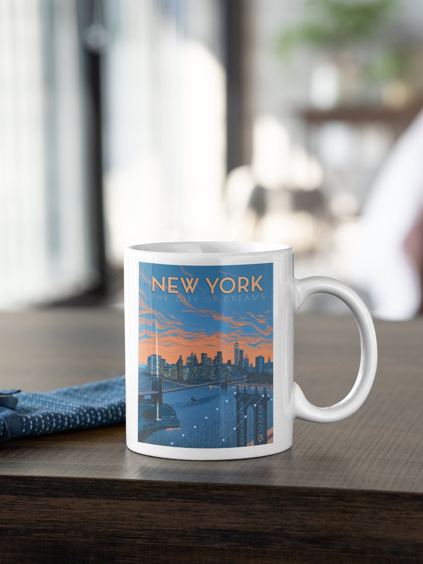 Discover New York City Of Dreams US Ceramic Mug Gift Souvenir