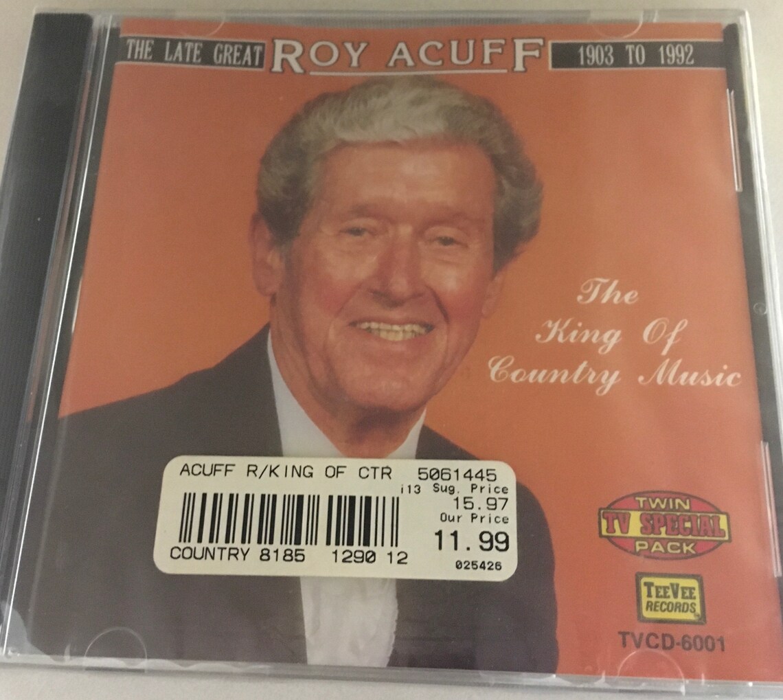 NEW CD Roy Acuff the King of Country Music twin TV Special Pack 1993