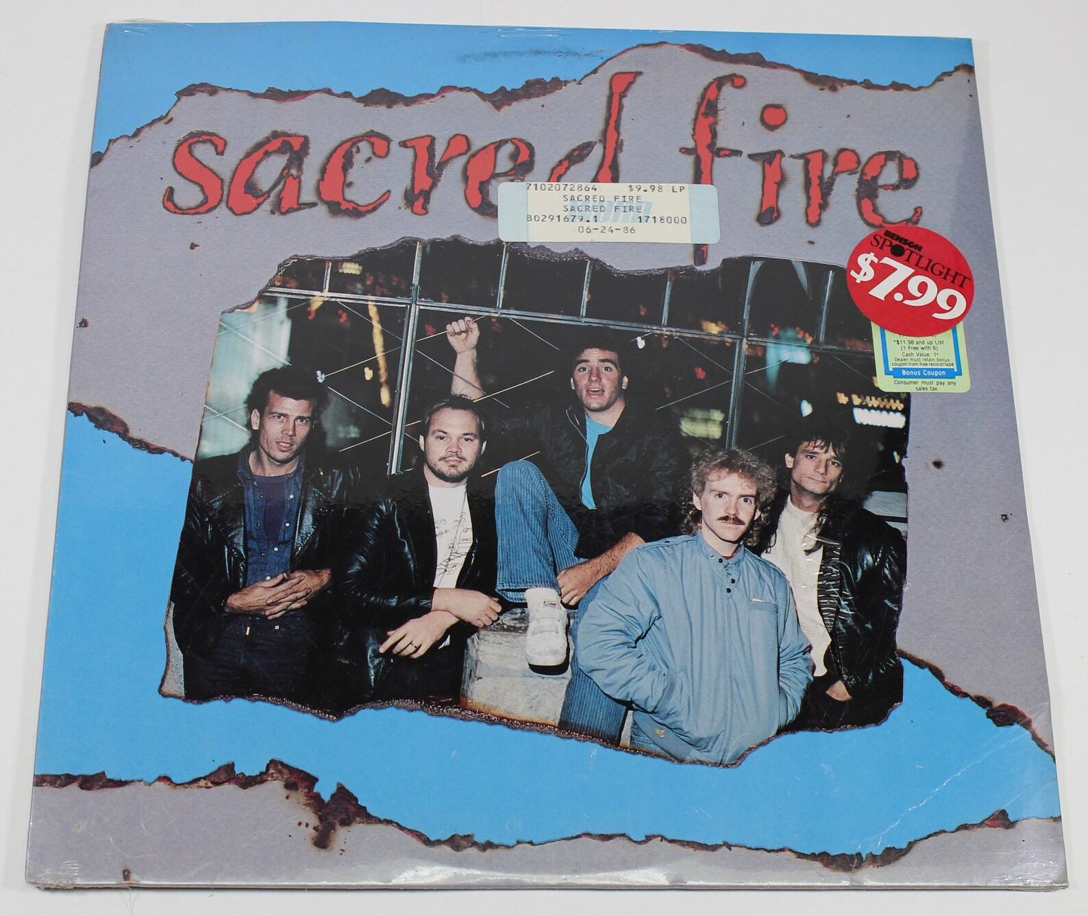NEW Vinyl Sacred Fire Selftitled LP 1986 Star Song Records Christian