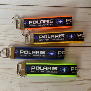 Polaris inspired keychain 6” wristlet