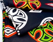 African Print by the Yard Ankara Cotton Print Atoghu Toghu Bamileke Bamenda Clothing Head Wrap Upholstery Boho Home Decor Art