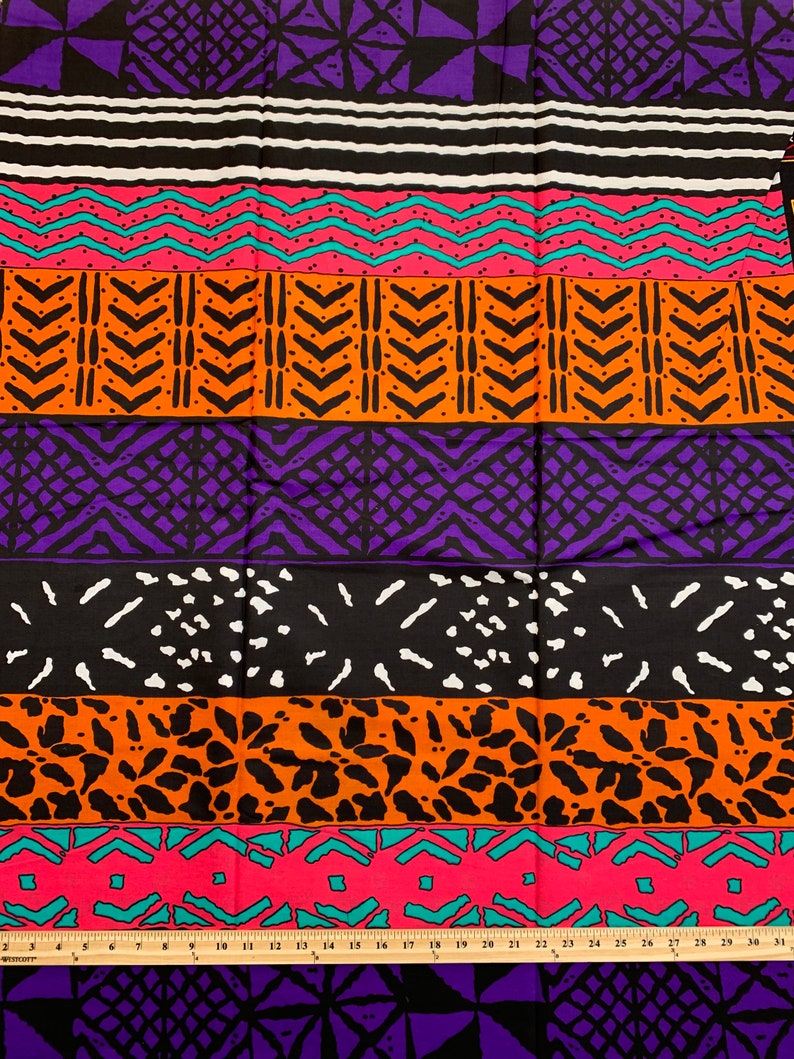 Colorful Cotton Fabric by the Yard Mud Cloth Ankara Quilting Etsy