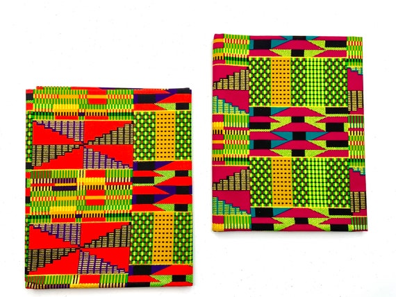 Kente print fabric cheap