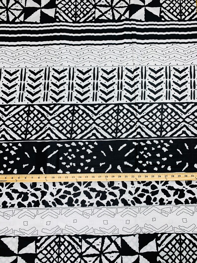 Colorful Cotton Fabric by the Yard Mud Cloth Ankara Quilting Etsy