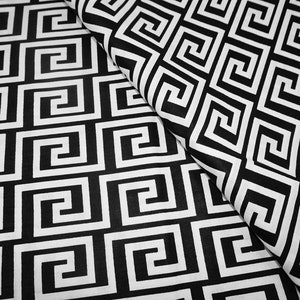 Black White African Fabric by the Yard Ankara Print Cotton - Etsy