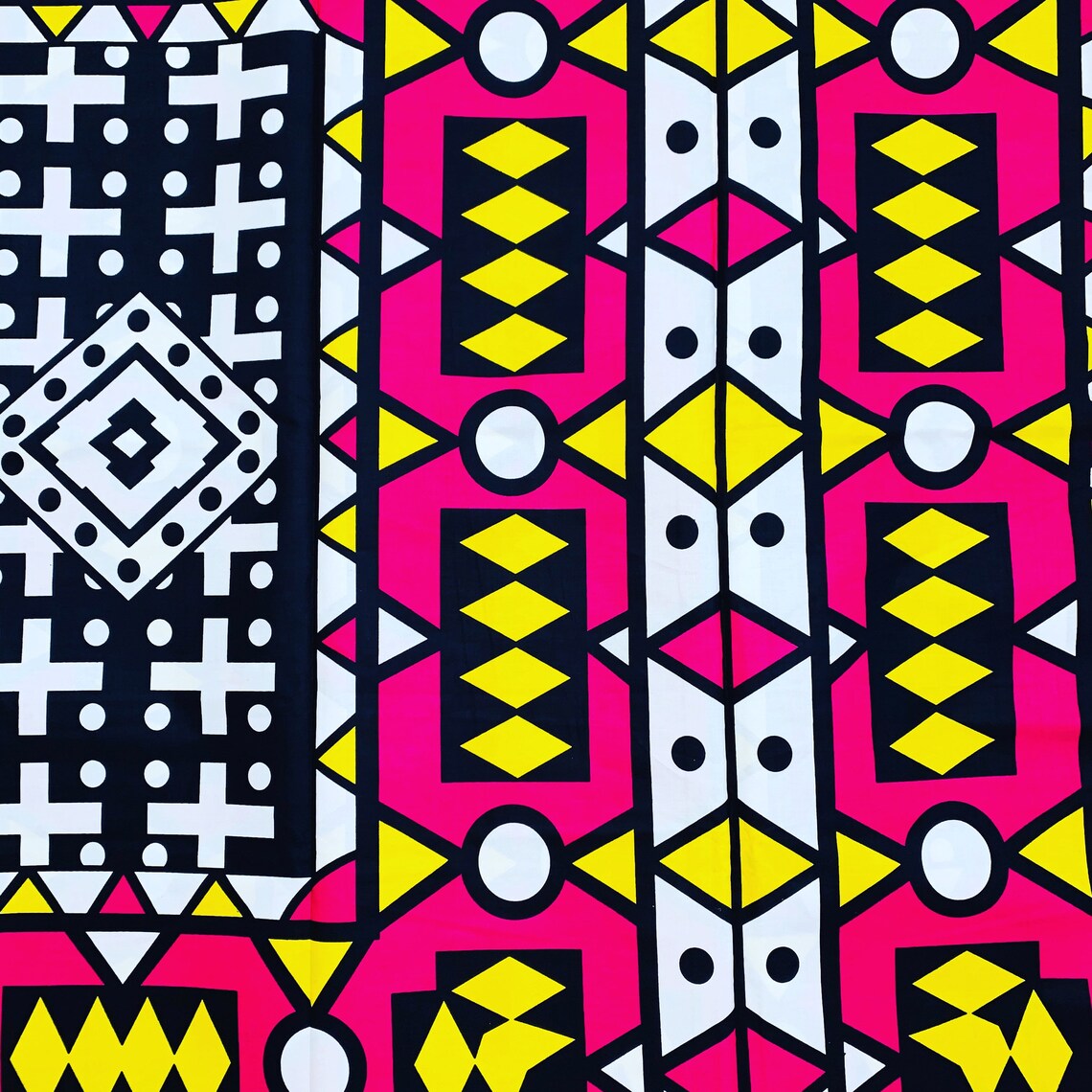 Samakaka African Fabric by the Yard Ankara Print Angolia Etsy