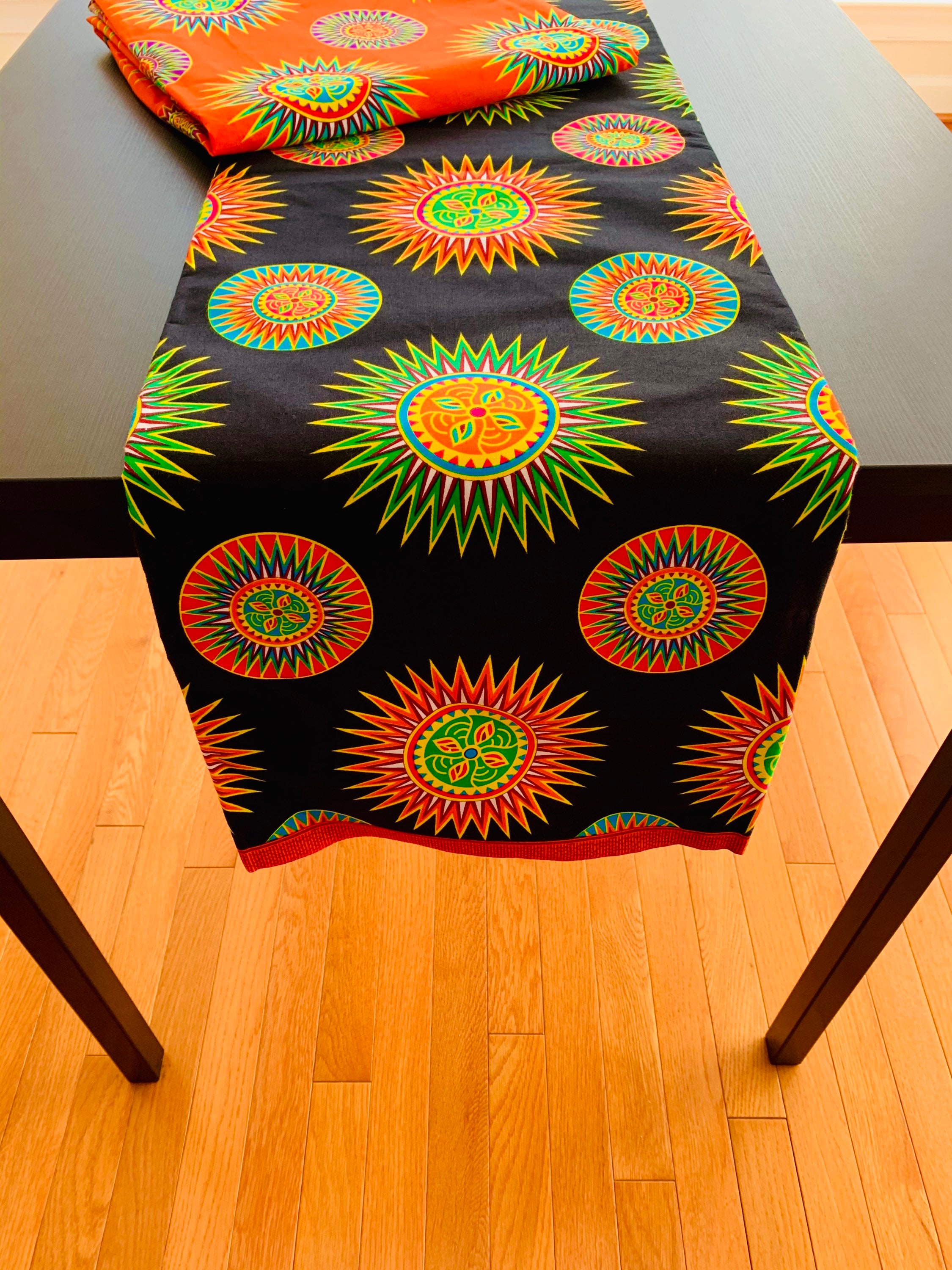 Boho Table Runner African Bohemian Kitchen Dining Decor Etsy