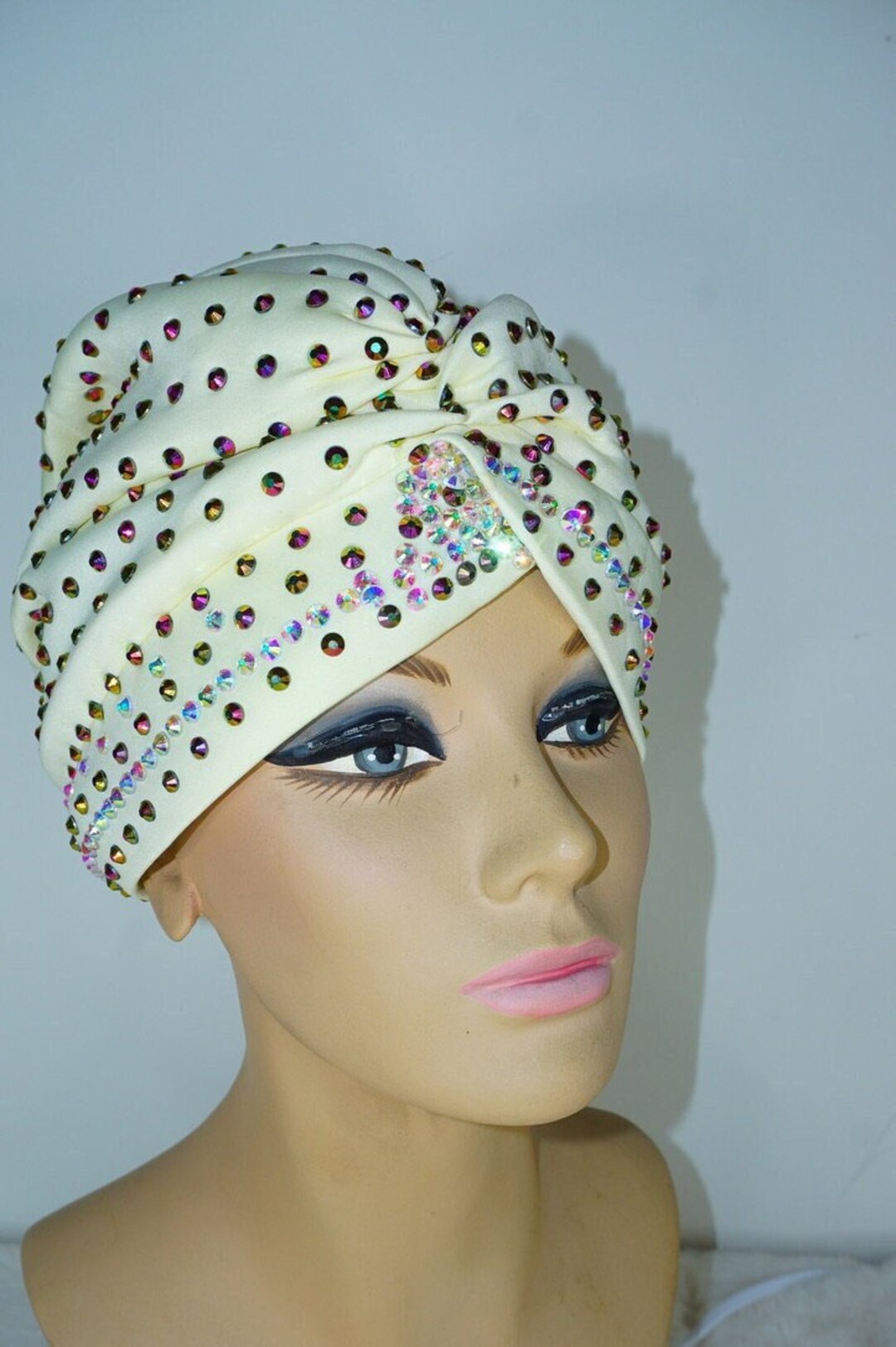 tied turban