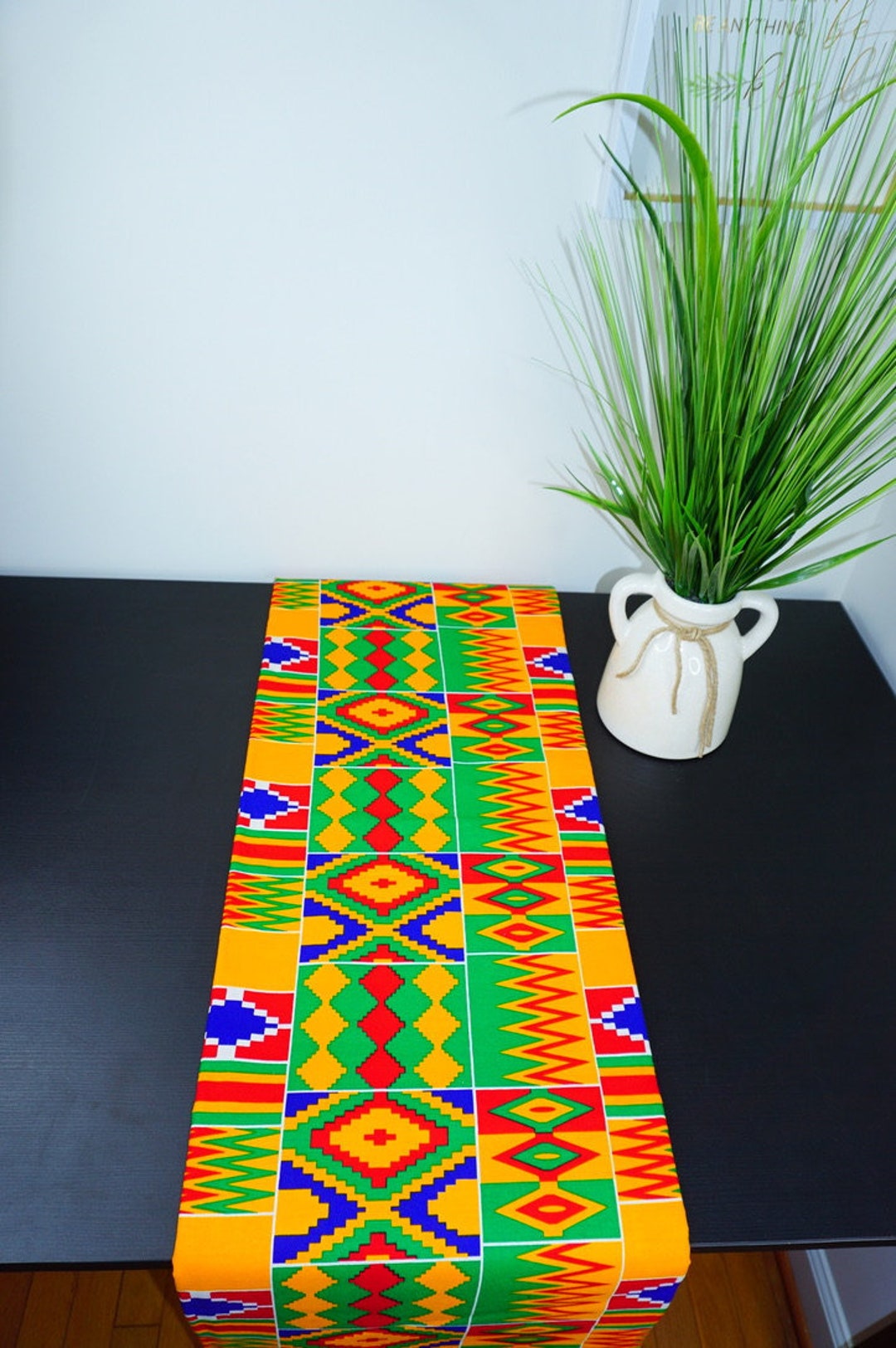 Kente Table Runner, African Table Runner, Ankara Home Decor