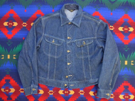 Vintage 60s Lee 101J union made in the USA denim j