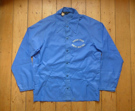 champion coach jacket blue