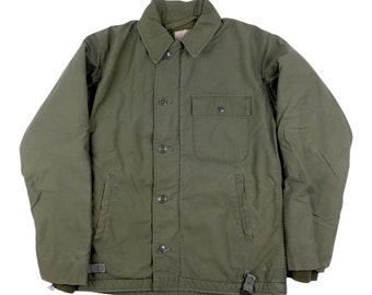 navy a2 deck jacket