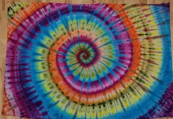 Ice Dyed Tie Dye Tapestry 45x31 Tie Dye Tapestry Etsy