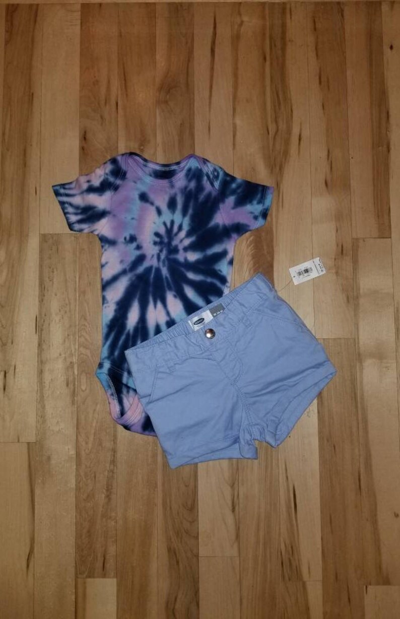 tie dye baby girl clothes