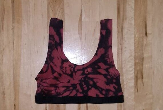 tie dye calvin klein bra
