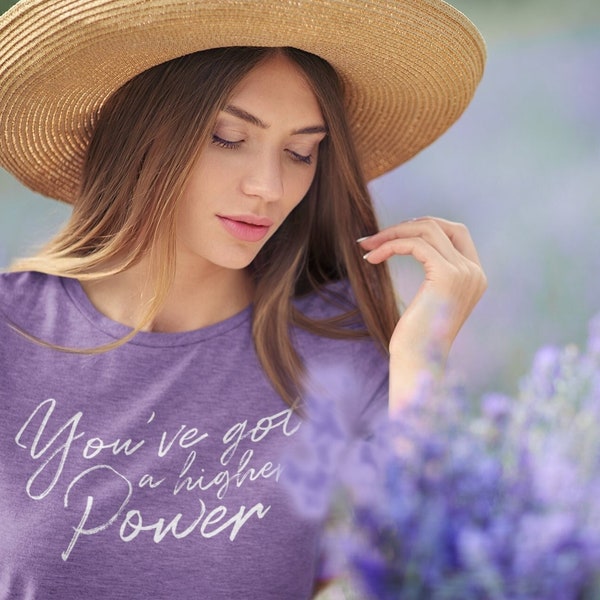 You've Got  a Higher Power Unisex Concert Tshirt, Lyric Tees for Men and Women