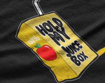 Houd mijn Juice Box Peuter T-shirt, Tshirt voor jongens of meisjes, verjaardagscadeau
