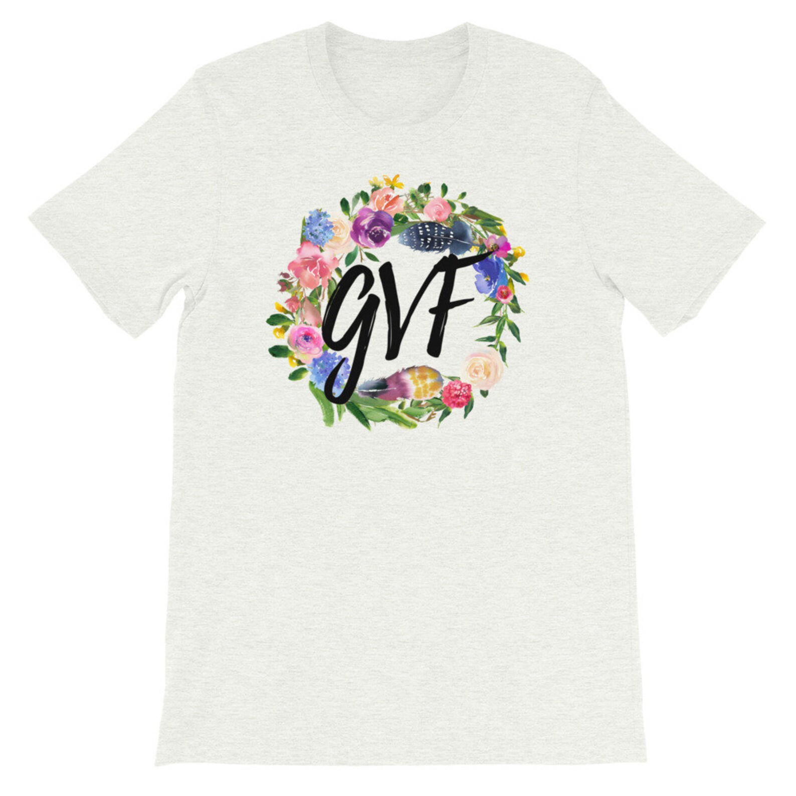 GVF Flower Power Tshirt for Men and Women Etsy
