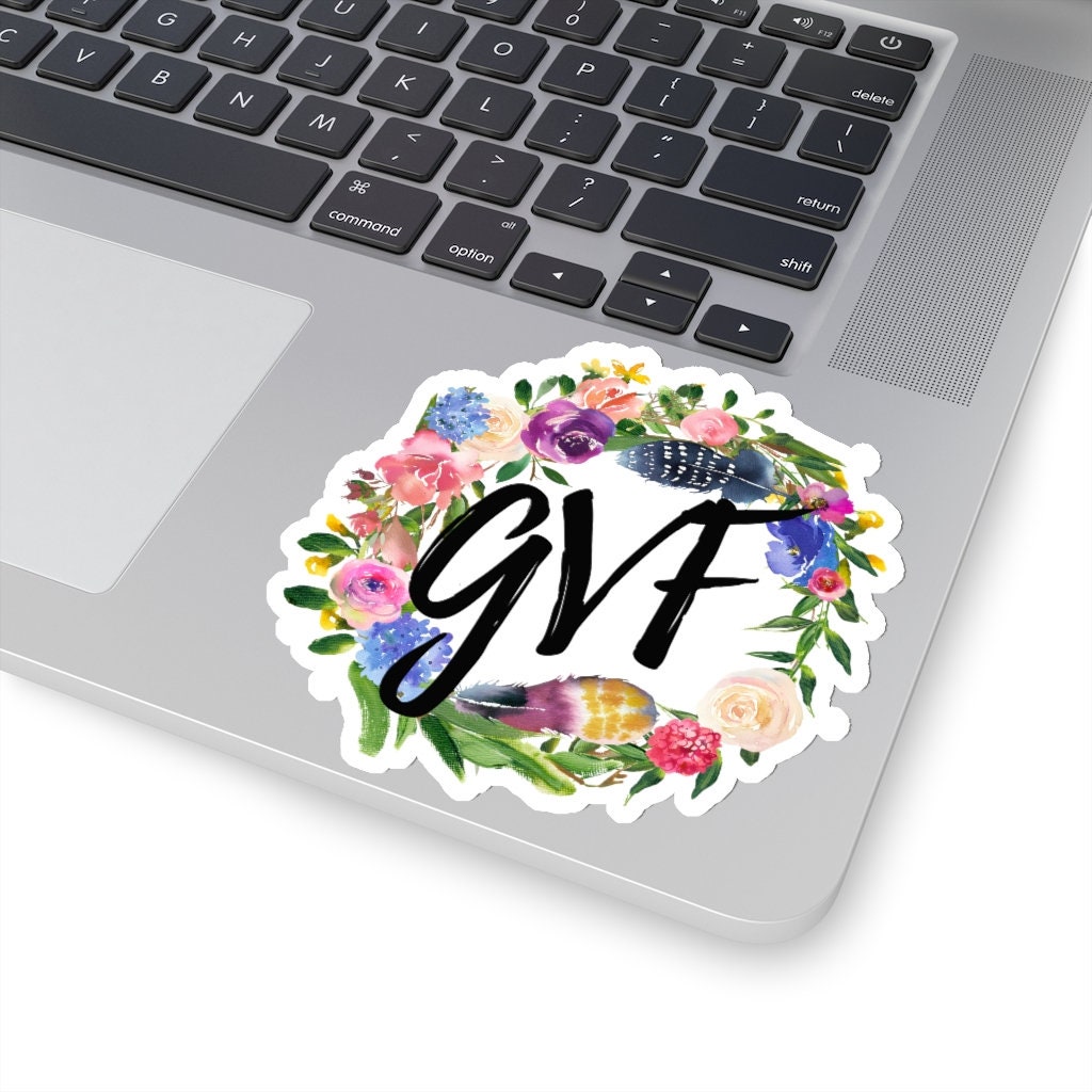 GVF Flower Power Vinyl Sticker Gift for Fans Etsy