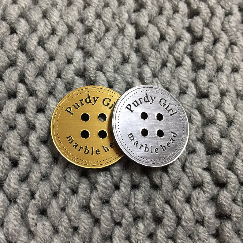 Engraved buttons,Personalized buttons wholesale,Custom buttons,Buttons for knitting,gold buttons,Custom clothing labels