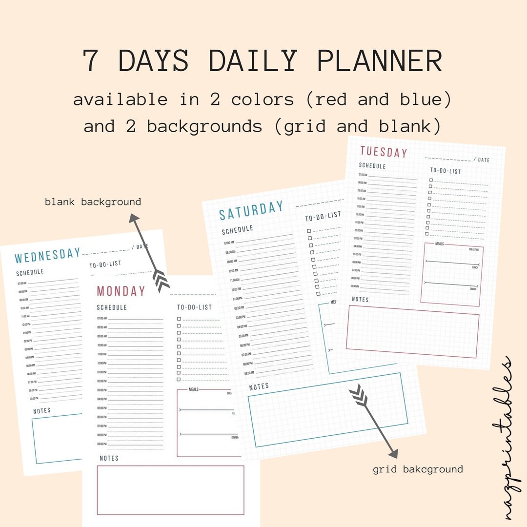 PLANNER A4 SIZE visual data 3