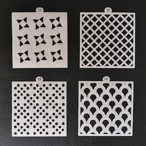 Muster Schablonen Set