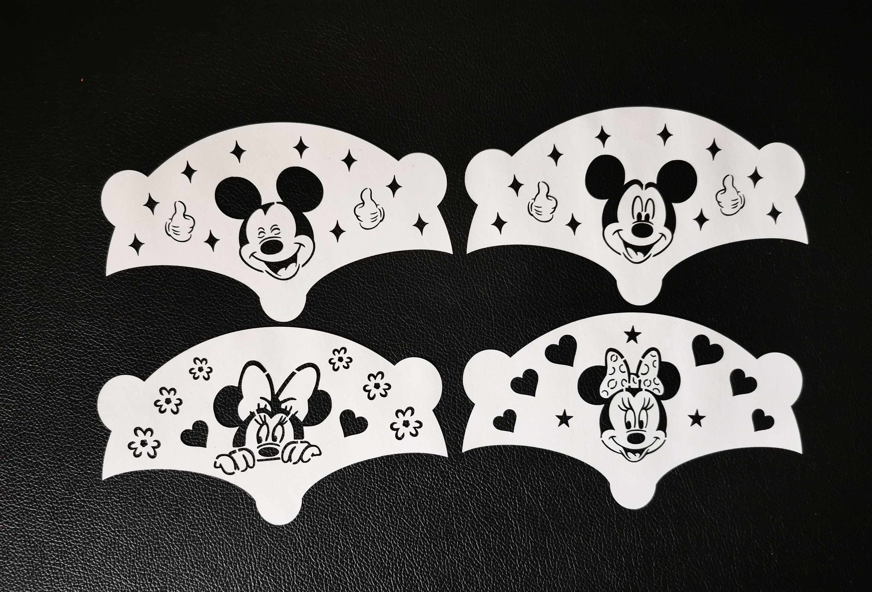 M Face Painting Stencil Face Painting 190 Mylar Etsy