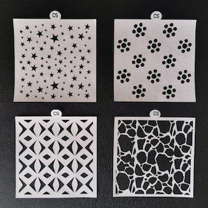 Pattern Stencil Set ( 190 micron Mylar)
