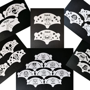 Make your own Stencil Set (5 stencils) 190 Mylar