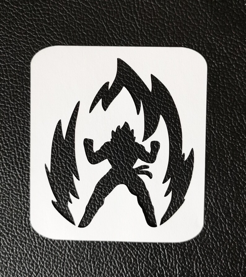 Dragon Ball Z Stencil Set 190 Mylar - Etsy