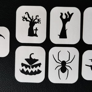 ハロウィン ステンシル セット 2 (190 ミクロン マイラー)