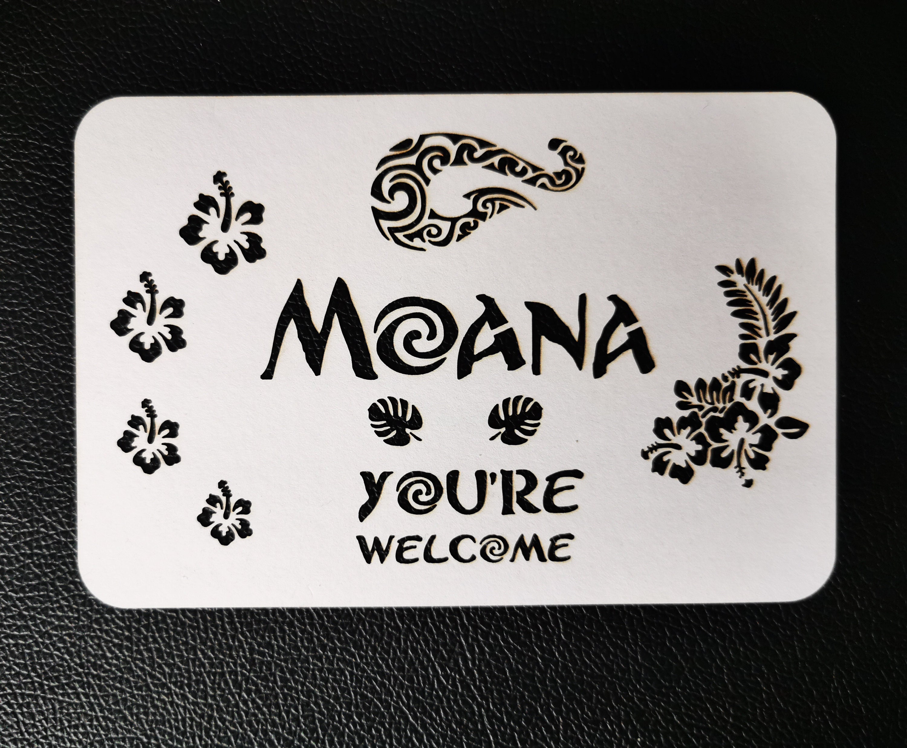 Moana Stencil Set 1 (body and Face Painting Stencils 190 Mylar) - Etsy