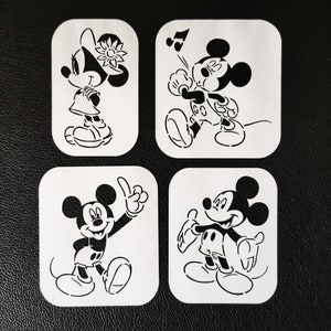 Airbrush-Schablonen-Set – 190 Mylar