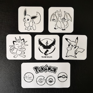 Pokemon Schablonen Set 190 micron mylar