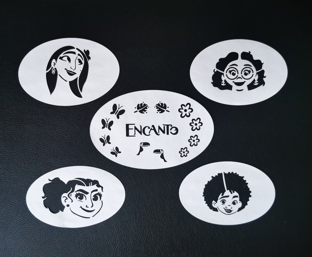 Encanto Stencil Set 190 Micron Mylar Etsy Encanto Stencil Set 190 Micron Mylar Etsy