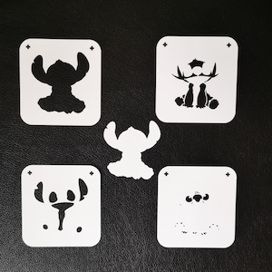 Multi Layer Stencils ( Stitch ) 190 Mylar Body and Face Stencils - Etsy