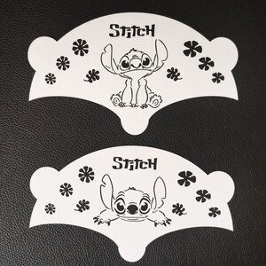 Stitch face painting stencils 190 micron Mylar